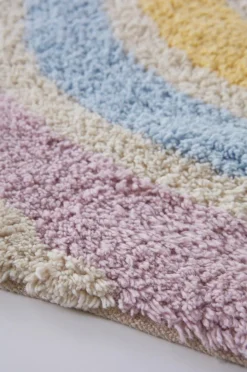 Barnmattor|Barnmattor|Jotex SUNITA Bomullsmatta Naturvit/multi