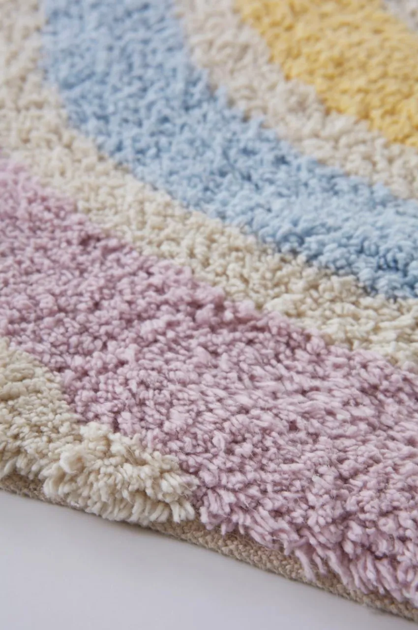 Barnmattor|Barnmattor|Jotex SUNITA Bomullsmatta Naturvit/multi