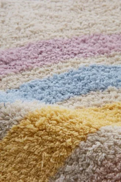 Barnmattor|Barnmattor|Jotex SUNITA Bomullsmatta Naturvit/multi