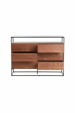 Förvaring|Jotex SVEG Byrå 91,5x123,5 Cm Valnötsfanér