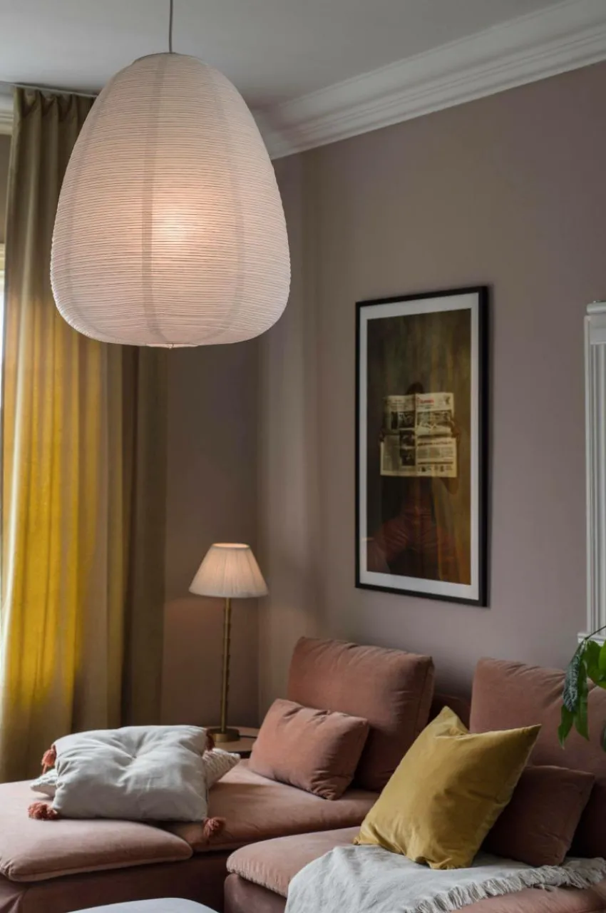 Lampskärmar|Jotex Takskärm Maki 43 Cm Vit