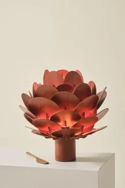 Bordslampor|Jotex TALL Bordslampa Mörkbrun
