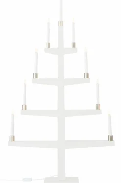 Julbelysning|Jotex TALL Elljusstake Vit