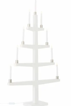 Julbelysning|Jotex TALL Elljusstake Vit