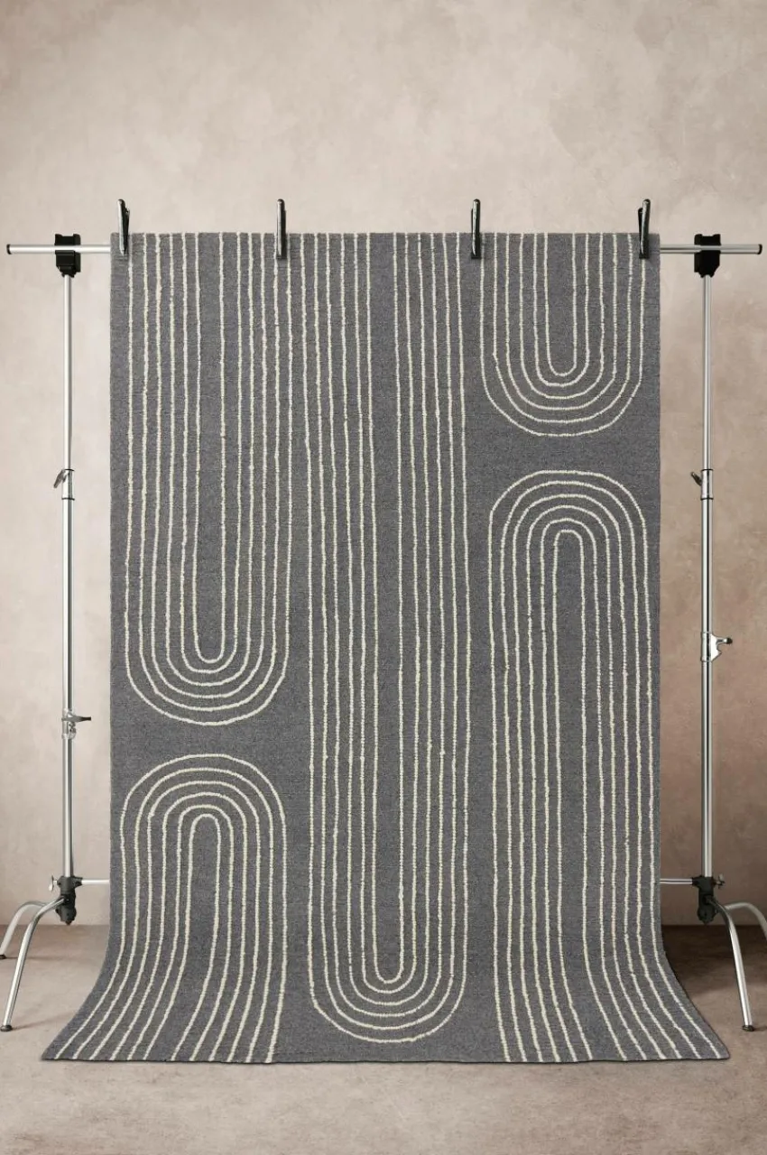 Ullmattor|Jotex TAN-TAN Ullmatta 200x300 Cm Grå/naturvit