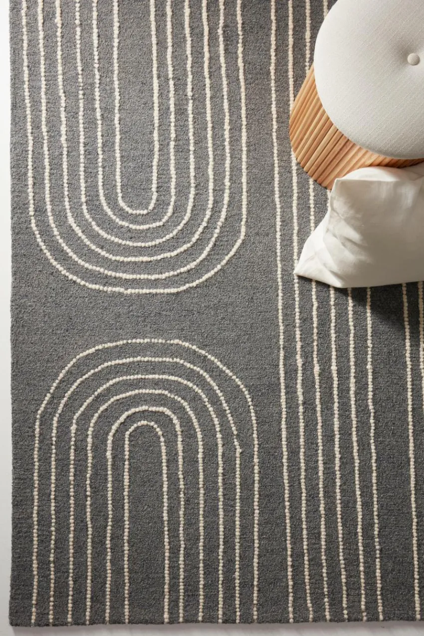 Ullmattor|Jotex TAN-TAN Ullmatta 200x300 Cm Grå/naturvit
