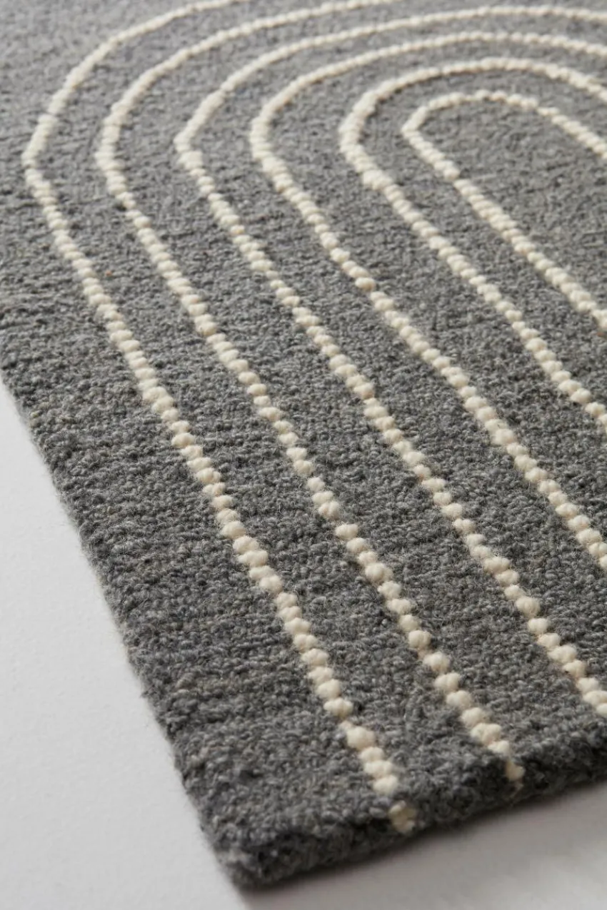 Ullmattor|Jotex TAN-TAN Ullmatta 200x300 Cm Grå/naturvit