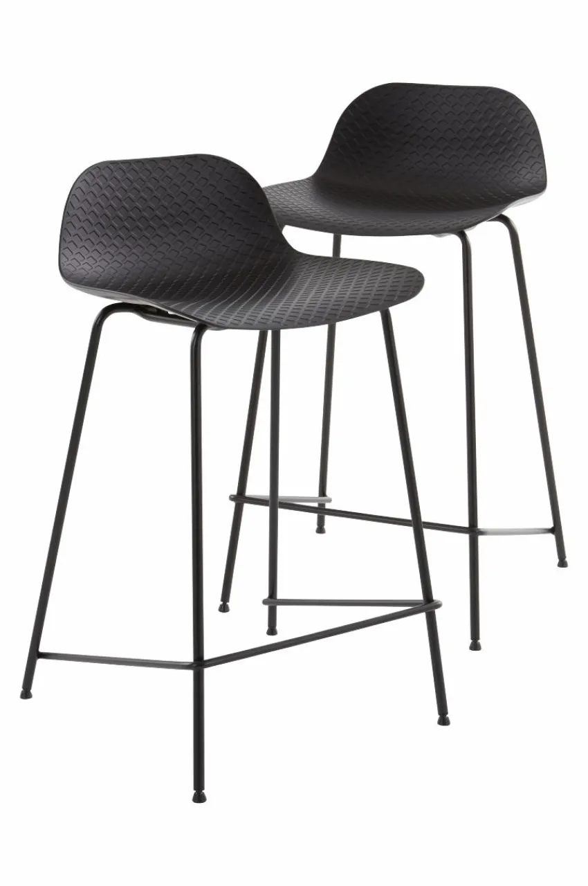 Stolar|Pallar|Jotex TARIFA Barstol 2-pack Svart