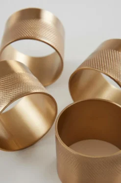 Kökstillbehör|Jotex TAYLOR Servettring 4-pack Gold