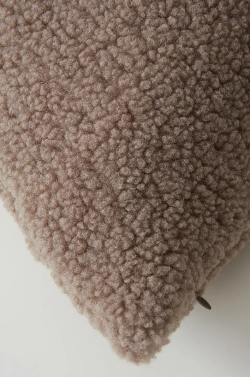 Prydnadskuddar & Fodral|Jotex TEDDIE Kuddfodral 60x60 Cm Mullvadsbrun