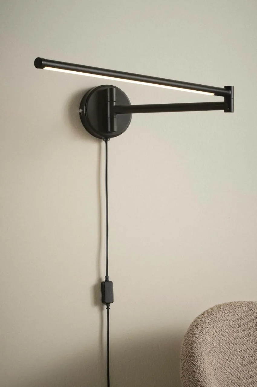 Vägglampor|Jotex TEIDE Vägglampa LED Svart
