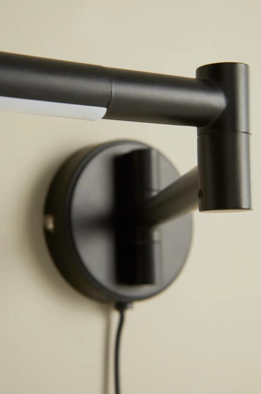 Vägglampor|Jotex TEIDE Vägglampa LED Svart