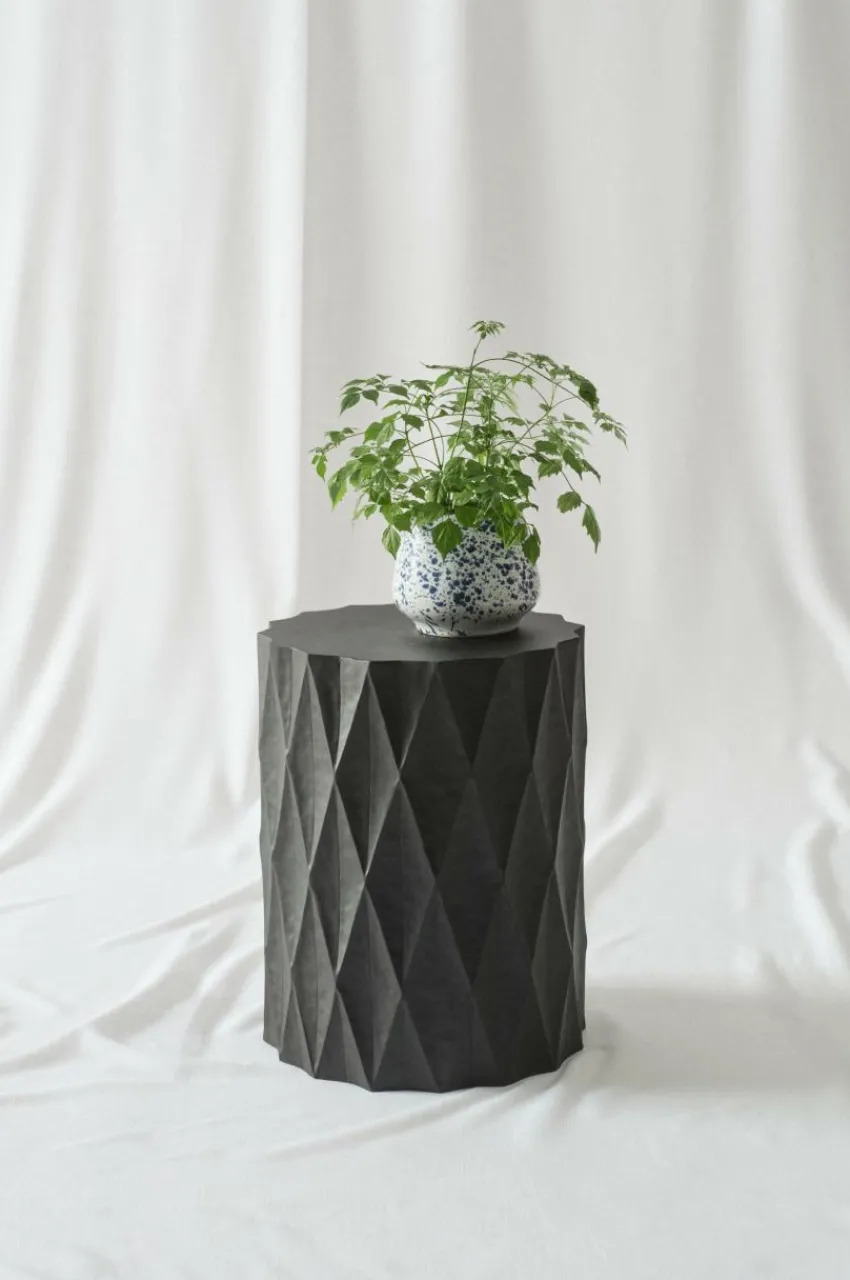 Bord|Jotex TEMSE Sidobord ø 39 Cm Svart
