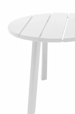 Utebord|Utemöbler|Jotex TENNESSEE Sidobord ø 50 Cm Vit
