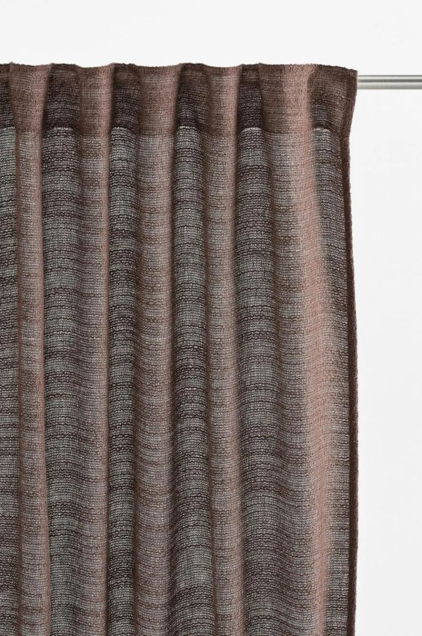 Multifunktionsgardiner|Jotex TESS Multifunktionsgardin 1 Längd - Extra Bred Chokladbrun