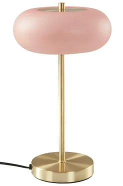 Bordslampor|Jotex THALIA Bordslampa Mässing/rosa
