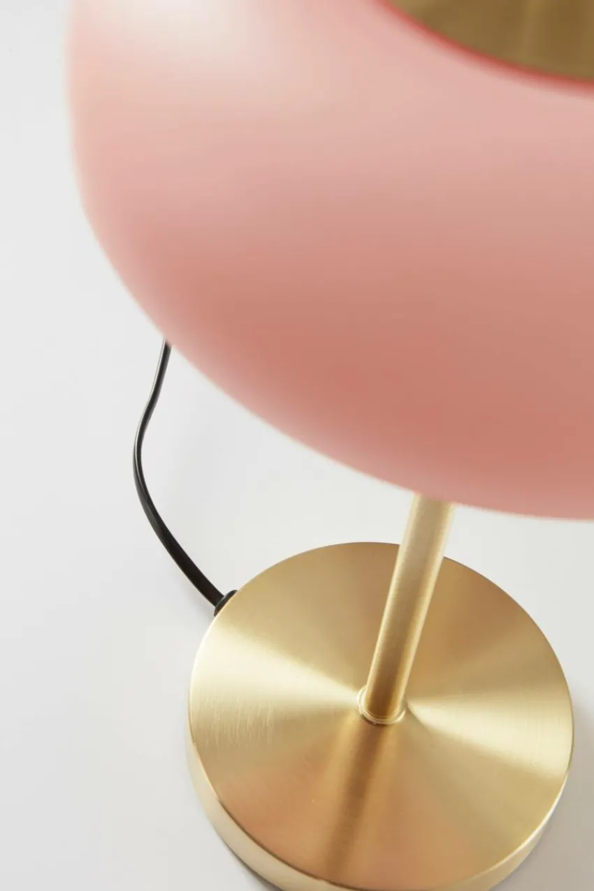 Bordslampor|Jotex THALIA Bordslampa Mässing/rosa