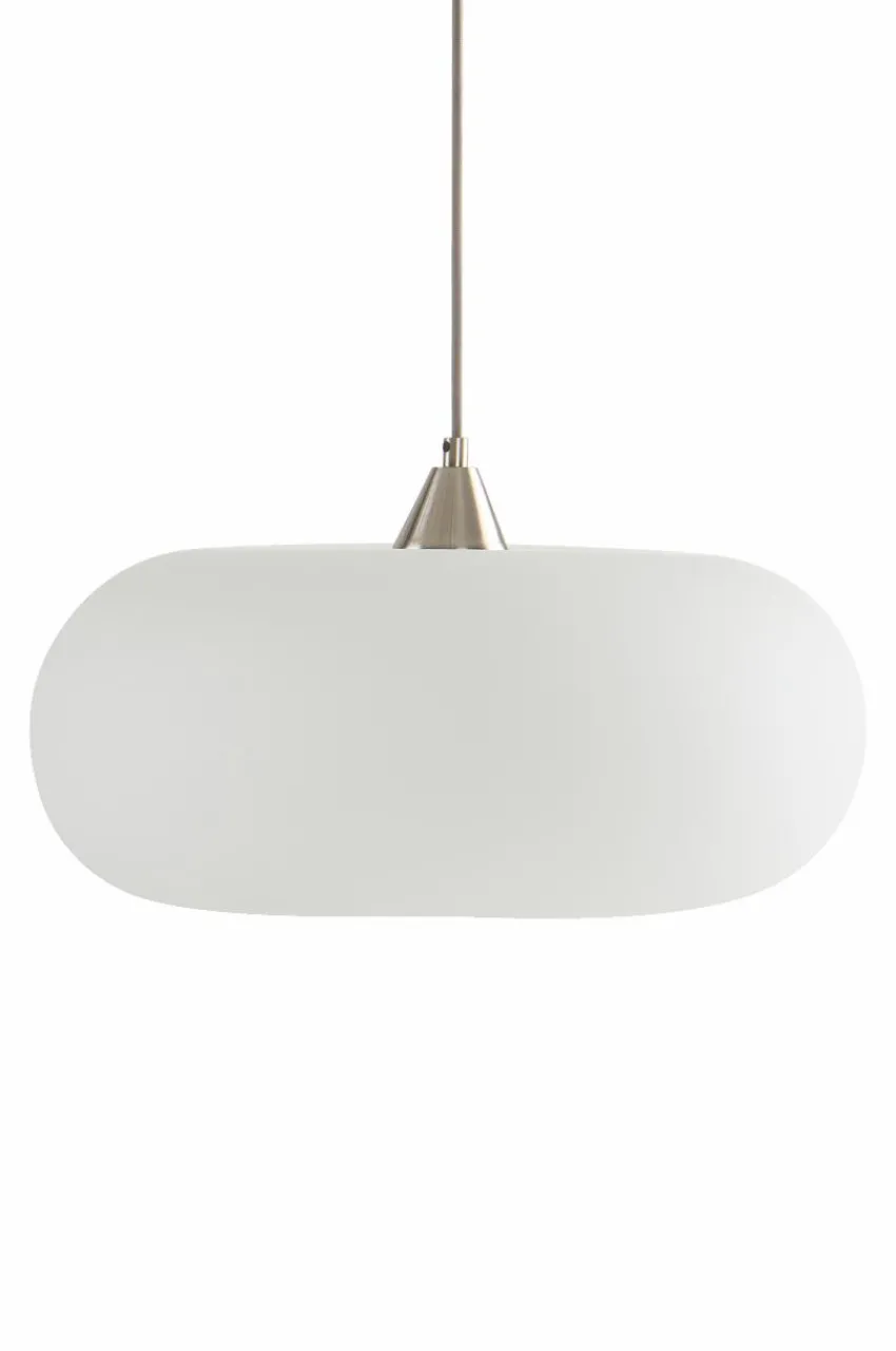 Taklampor|Jotex THALIA Taklampa Vit/nickelsatin
