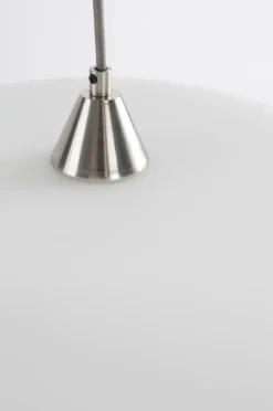 Taklampor|Jotex THALIA Taklampa Vit/nickelsatin