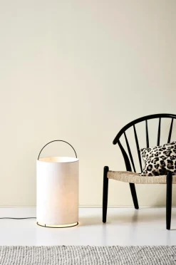Golvlampor|Jotex THE BUCKET Golv/bordslampa Vit/svart
