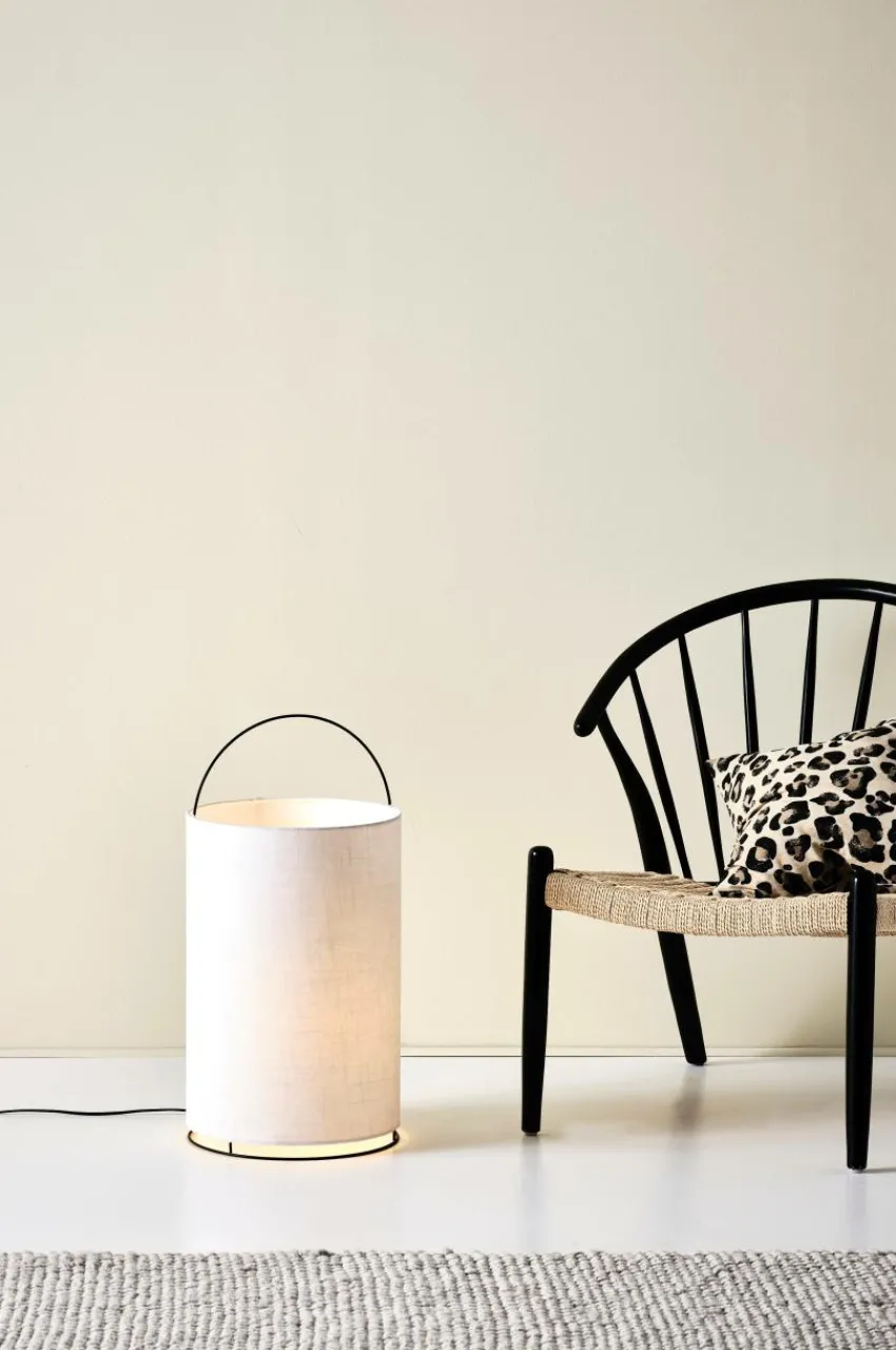 Golvlampor|Jotex THE BUCKET Golv/bordslampa Vit/svart