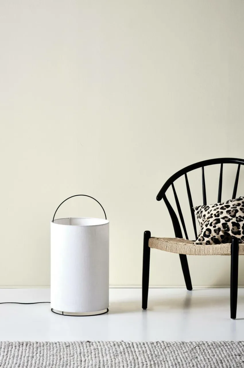 Golvlampor|Jotex THE BUCKET Golv/bordslampa Vit/svart