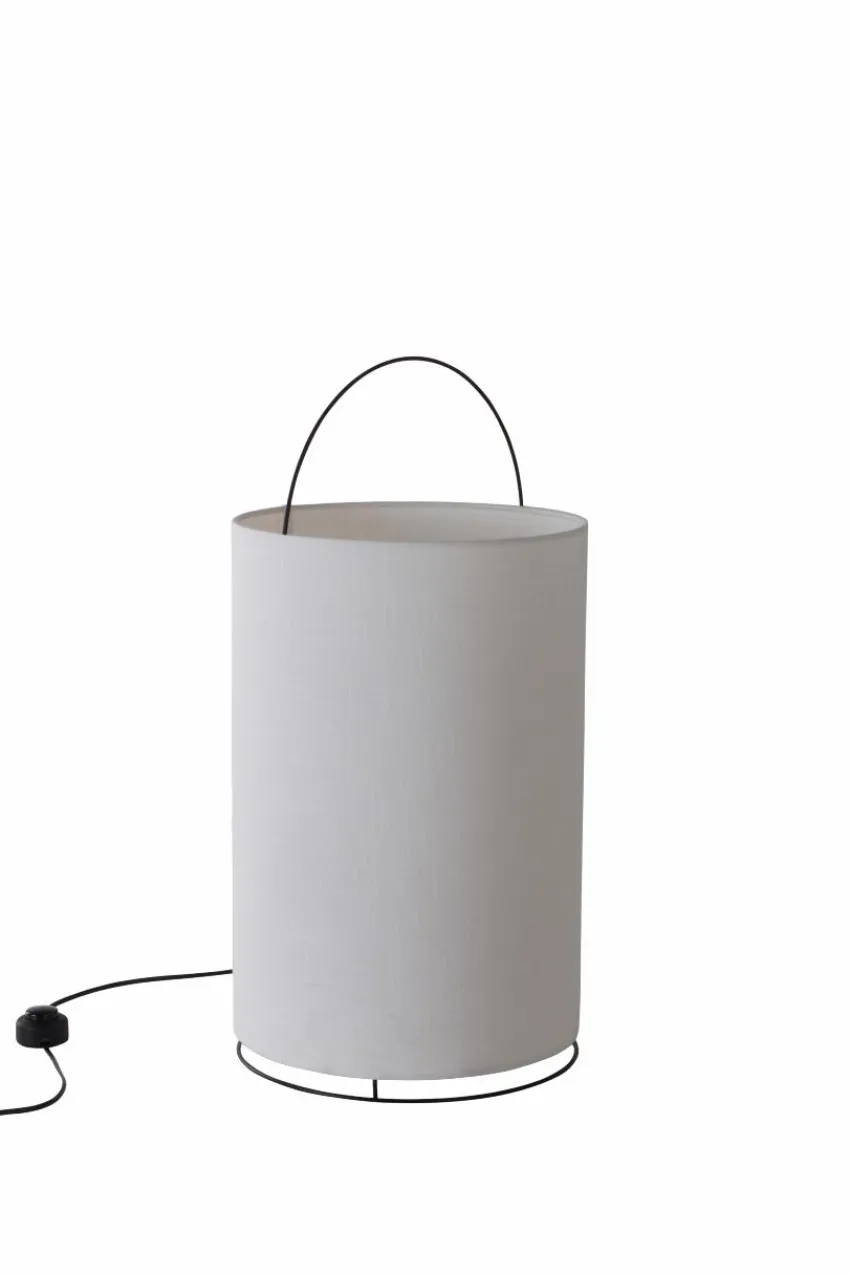 Golvlampor|Jotex THE BUCKET Golv/bordslampa Vit/svart