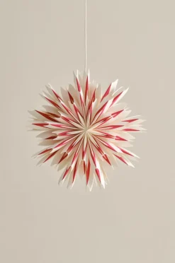 Julbelysning|Jotex THEBE Julstjärna ø 50 Cm Vit/röd