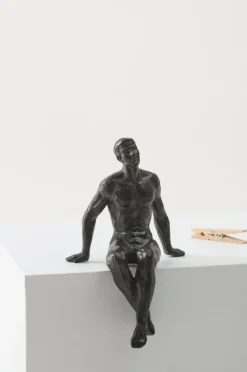 Prydnadssaker|Jotex THINKER Dekorationsfigur Svart/brons