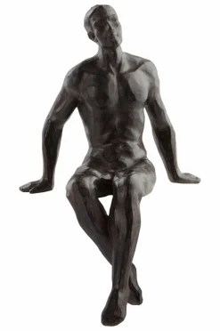 Prydnadssaker|Jotex THINKER Dekorationsfigur Svart/brons
