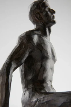 Prydnadssaker|Jotex THINKER Dekorationsfigur Svart/brons