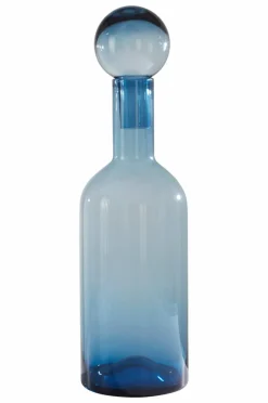 Vaser|Prydnadssaker|Jotex THOR Glasvas - Höjd 55,5 Cm Blågrå