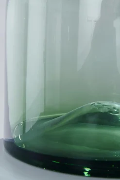 Vaser|Prydnadssaker|Jotex THOR Glasvas - Höjd 37,5 Cm Grågrön