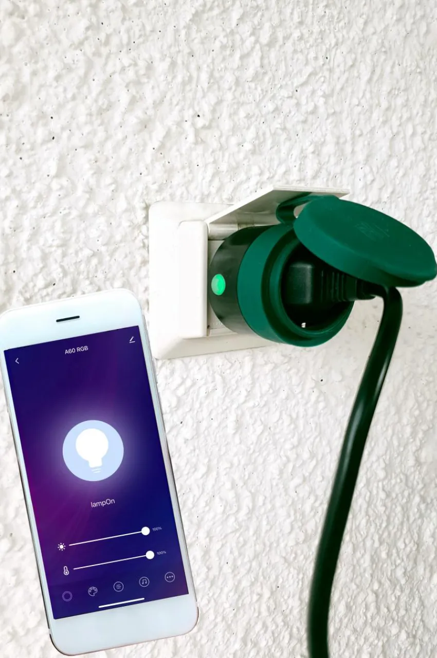 Lamptillbehör|Jotex Tillbehör Smart Plug Outdoor Green