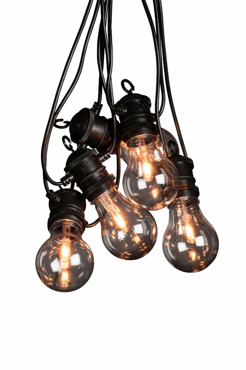 Utebelysning|Utebelysning|Jotex Tilläggsslinga E27 10 LED Utbytbar Svart