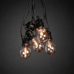 Utebelysning|Utebelysning|Jotex Tilläggsslinga E27 10 LED Utbytbar Svart