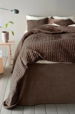 Överkast|Sängkappor|Jotex TILY Bäddpaket - Enkelsäng 90 Cm, Sängkappa 60 Cm Brun