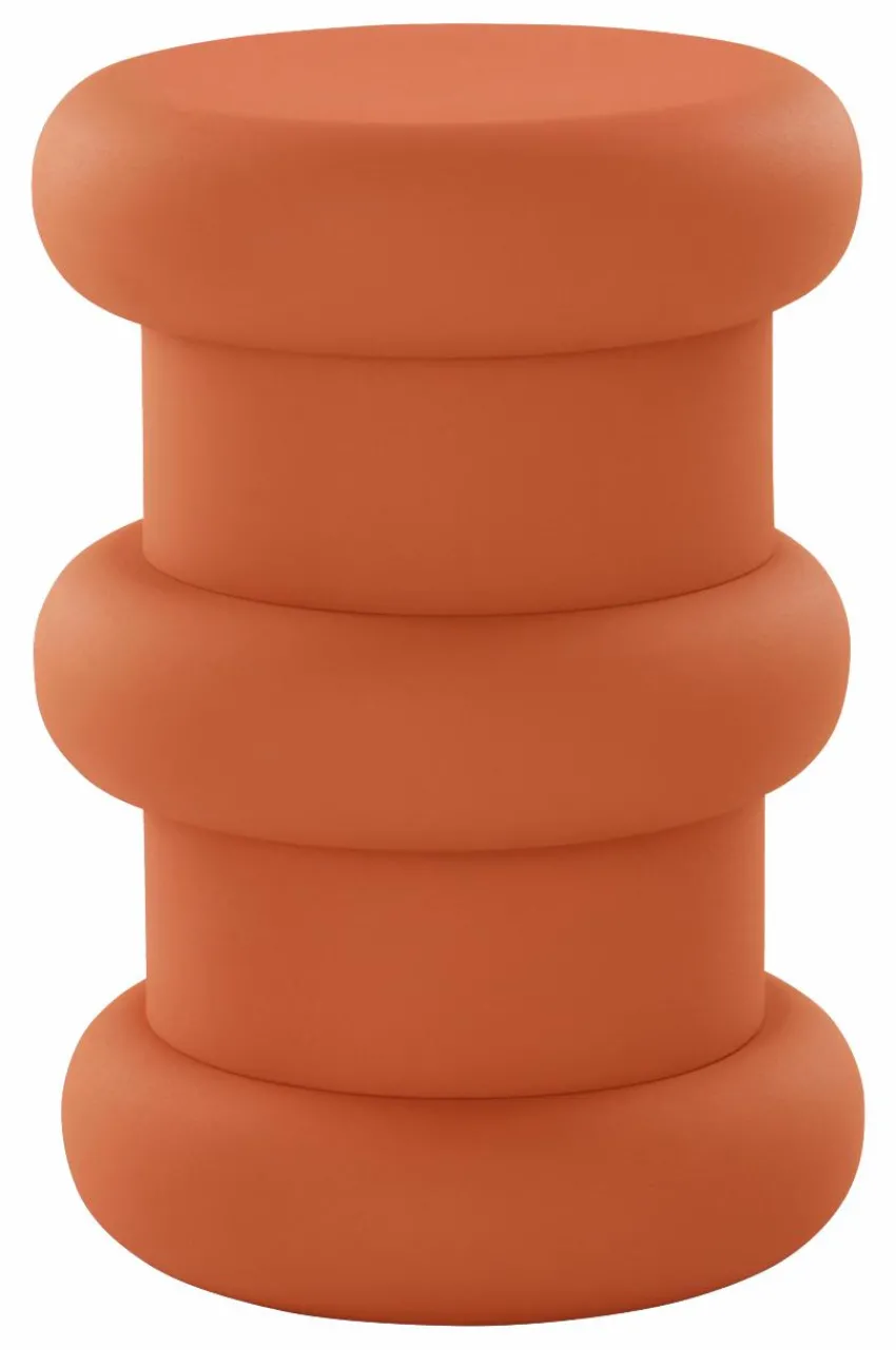 Bord|Jotex TIMARU ø 33 Cm Sidobord Orange