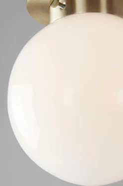 Vägglampor|Taklampor|Jotex TINK WHITE Taklampa Vit/mässing