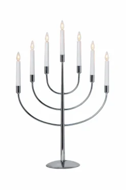 Julbelysning|Jotex TITUS Elljusstake LED Krom
