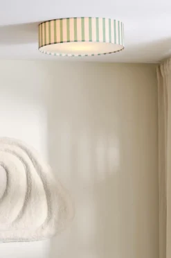 Barnlampor|Barnlampor|Jotex TOLLO MINI Plafond Grön/rosa