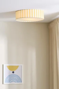 Barnlampor|Barnlampor|Jotex TOLLO MINI Plafond Gul/vit