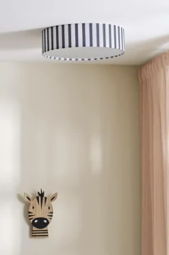 Barnlampor|Barnlampor|Jotex TOLLO MINI Plafond Svart/vit