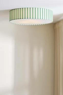 Taklampor|Jotex TOLLO Plafond ø 60 Cm Grön/vit