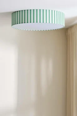 Taklampor|Jotex TOLLO Plafond ø 60 Cm Grön/vit