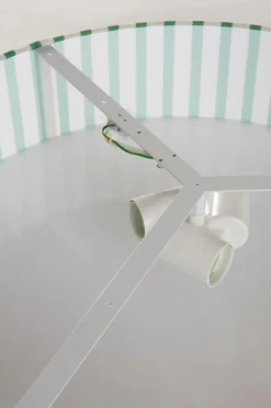 Taklampor|Jotex TOLLO Plafond ø 60 Cm Grön/vit