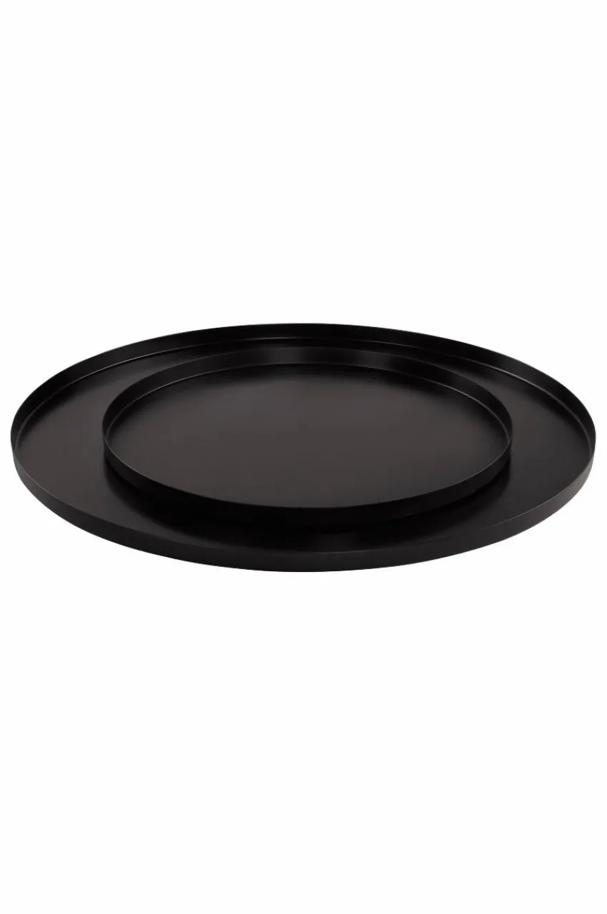 Brickor & Serveringsfat|Jotex TOLNE Bricka - Liten ø 35 Cm Svart