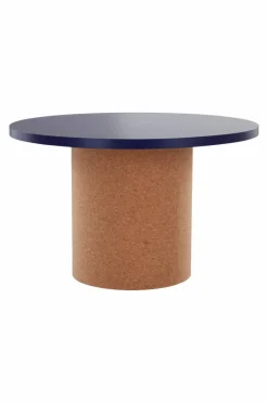 Bord|Jotex TOMAR Matbord ø 120 Cm Kobolt/Kork