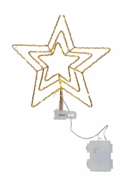 Julbelysning|Juldekoration|Jotex Toppstjarna Topsy Brass