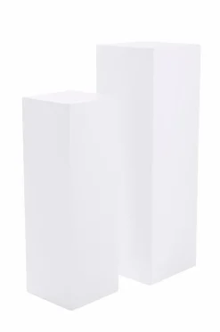 Bord|Jotex TORRANCE Piedestal 2-pack Vit